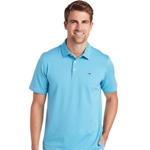 Vineyard Vines Bradley Stripe performance Polo NWOT size Large